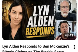 Lyn Alden Responds to Ben McKenzie's Bitcoin Claims on The Weekly Show with Jon Stewart